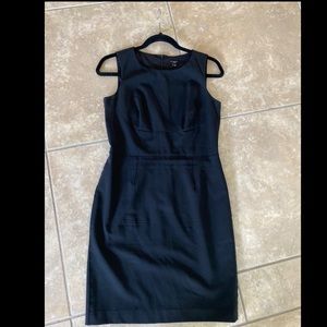 Ann Taylor midi dress Black